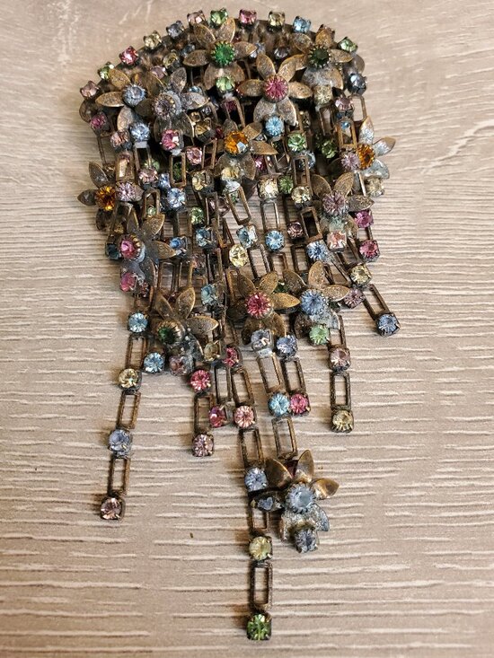 Sorrelli Flower Pin Multi Color Dangle main image 6